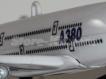 Airbus A-380 (suporte com motor)