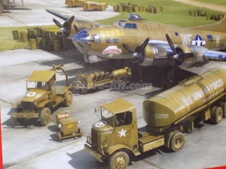 Avião B-17 USA + set de abastecimento