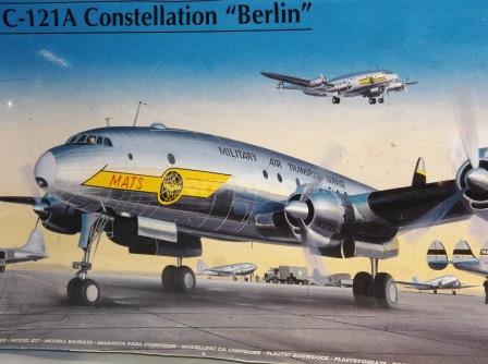 Avião C-121 A Constelation " Berlin"