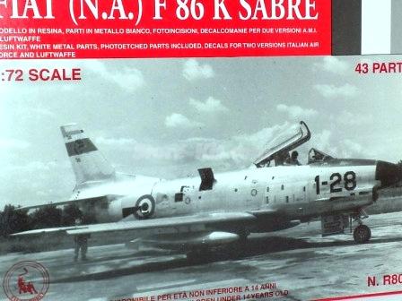 Avião Fiat F-86 K Sabre