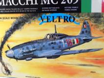 Avião Macchi  MC 205 Folgore Italiano