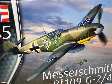 Avião Messerschmitt BF-109-G-2 2/4