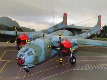 Avião Noratlas 2501 camufulado F.A.P