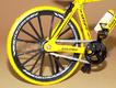 Bicicleta ciclismo Crzy Bike amarela