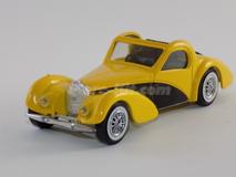 Bugatti 57 S Atlantic de 1939 amarelo/castanho