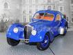 Bugaty Typ 57 Atlantic de 1937 Azul Bugatti