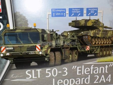 Camião SLT 50-3 " Elefant+ tanque Leopard 2 A4"