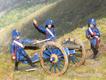 Canhão artilharia Napoleónica Francês set