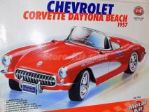 Carro chevrolet Corvete Daytona Beach 1957