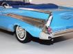 Chevrolet Bel air 1957 cabrio azul