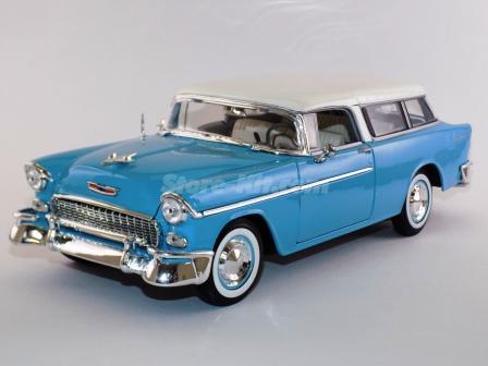 Chevrolet Nomad 1955 azul/branco