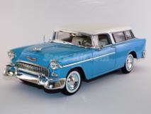 Chevrolet Nomad 1955 azul/branco