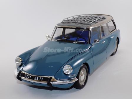 Citroen ID Breack de 1967 azul e branca