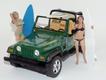 Diorama Jeep Wrangler + Surfistas Casey e Paris