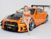 Diorama Nissan GTR-R (R-30) + Figura Jane