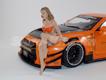 Diorama Nissan GTR-R (R-30) + Figura Jane