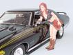 Diorama Pontiac GTO Judge +Sofia Comboy Girl 
