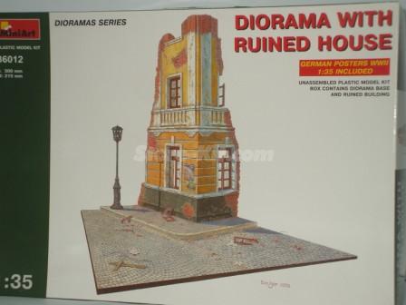 Diorama Ruined House 