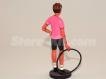 Ciclista Camisola Rosa Volta Itália