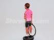 Ciclista Camisola Rosa Volta Itália