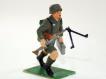 Figura de soldado Alemão com metralhadora