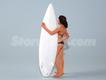 Figura Surfista Casey com prancha