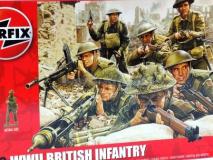 Figuras British infantaria WW II