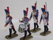 Figuras de infantaria  Francesa Napoleónica   1810 Set 