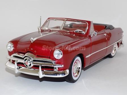 Ford 1949 cabrio vermelho