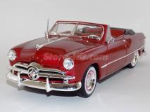 Ford 1949 cabrio vermelho