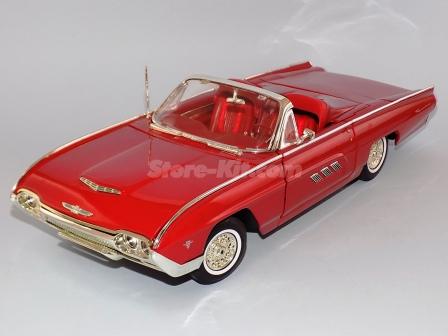 Ford Thunderbird 1962 Hard vermelho