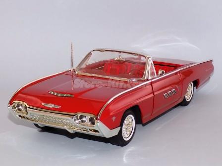 Ford Thunderbird 1962 vermelho