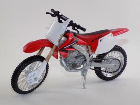 Honda CRF 450-R vermelha/branca