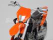 KTM 450 EXC laranja/Preta