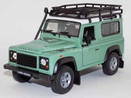 Land Rover Defender curto verde