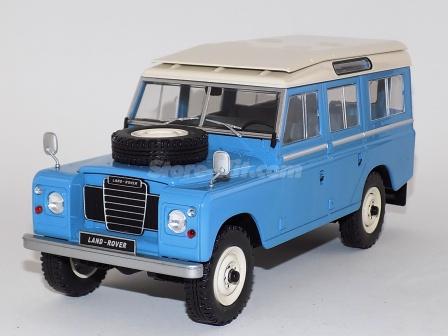 Land Rover Serie III 109 longo azul/Branco