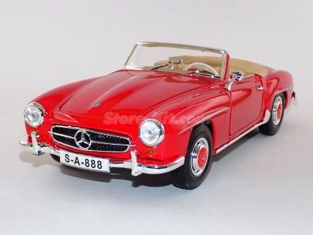 Mercedes-Benz 190 SL 1955 vermelho