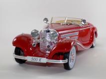 Mercedes-Benz 500K Typ Special Roadster Convitle 1936 vermelho