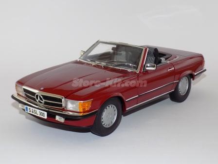 Mercedes-Benz  300 SL (R107) cabrio 1985 vermelho