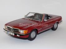 Mercedes-Benz  300 SL (R107) cabrio 1985 vermelho