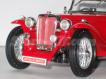 MG TC Midget 1947 cabrio vermelho