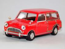 Mini Van caravan vermelha