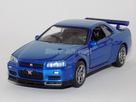 Nissan Skyline azul