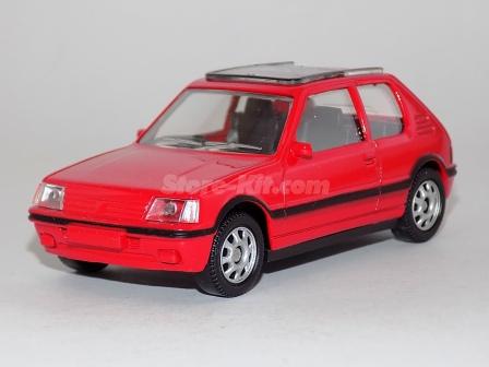 Peugeot 205 GTI 1987 vermelho