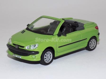 Peugeot 206 CC cabrio verde