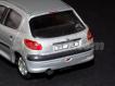 Peugeot 206 cinza 