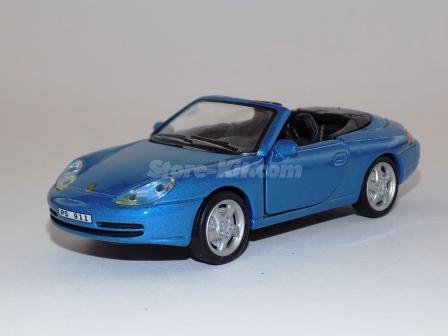 Porsche 911 Carrera Cabrio azul