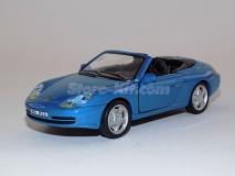 Porsche 911 Carrera Cabrio azul