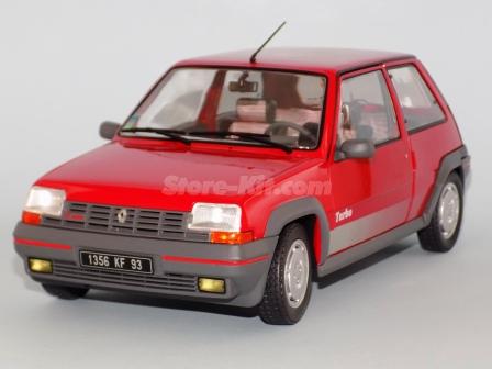 Renault Super-Cinco Turbo 1986 vermelho