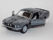 Shelby GT-500 1967 cinza-riscas pretas